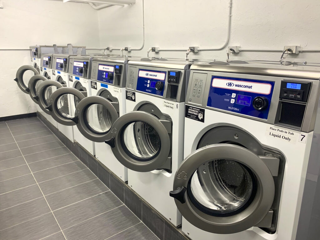 Laundry System Multiple Laundromats Next To Each Other